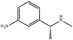 3-[(1R)-1-(METHYLAMINO)ETHYL]ANILINE Struktur