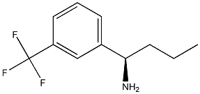 (1R)-1-[3-(TRIFLUOROMETHYL)PHENYL]BUTYLAMINE Struktur