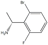 (1R)-1-(2-BROMO-6-FLUOROPHENYL)ETHYLAMINE Struktur