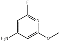 2-Fluoro-6-methoxypyridin-4-amine Struktur