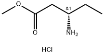 (S)-Methyl 3-aminopentanoate hydrochloride Struktur