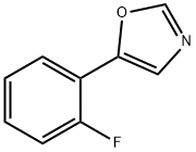 5-(2-fluorophenyl)oxazole Struktur