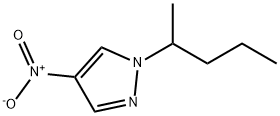 4-nitro-1-(pentan-2-yl)-1H-pyrazole Struktur