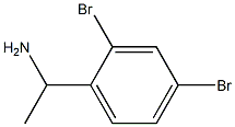 1-(2,4-DIBROMOPHENYL)ETHAN-1-AMINE Struktur