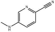 5-(Methylamino)picolinonitrile Struktur