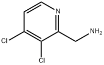 3,4-Dichloro-2-pyridinemethanamine Struktur