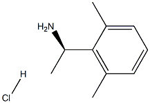 (R)-1-(2,6-Dimethylphenyl)ethanamine hydrochloride Struktur