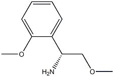 (1R)-2-METHOXY-1-(2-METHOXYPHENYL)ETHAN-1-AMINE Struktur