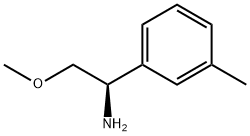 (1R)-2-METHOXY-1-(3-METHYLPHENYL)ETHAN-1-AMINE Struktur