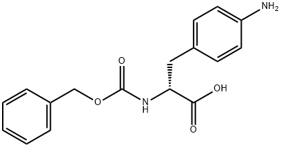 4-amino-N-[(phenylmethoxy)carbonyl]- D-Phenylalanine Struktur