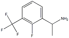 1-[2-FLUORO-3-(TRIFLUOROMETHYL)PHENYL]ETHAN-1-AMINE Struktur