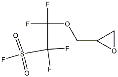 Ethanesulfonyl fluoride, 1,1,2,2-tetrafluoro-2-(oxiranylmethoxy)- Struktur