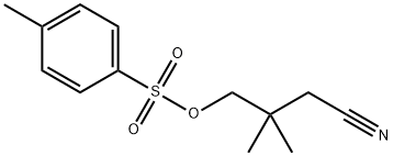 3,3-dimethyl-4-[(4-methylbenzenesulfonyl)oxy]butanenitrile