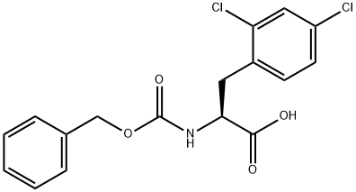 Cbz-2,4-Dichloro-DL-Phenylalanine Struktur