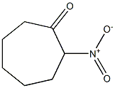 Cycloheptanone, 2-nitro- Struktur