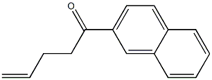 4-Penten-1-one, 1-(2-naphthalenyl)- Struktur