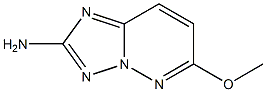 [1,2,4]Triazolo[1,5-b]pyridazin-2-amine, 6-methoxy- Struktur