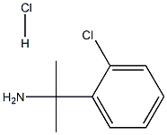 2-(2-Chlorophenyl)propan-2-amine hydrochloride Struktur