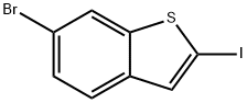 6-Bromo-2-iodo-benzo[b]thiophene Struktur