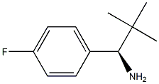 (1R)-1-(4-FLUOROPHENYL)-2,2-DIMETHYLPROPAN-1-AMINE Struktur