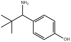 4-(1-AMINO-2,2-DIMETHYLPROPYL)PHENOL Struktur