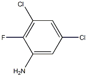 3,5-DICHLORO-2-FLUOROANILINE Struktur