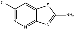 3-chlorothiazolo[4,5-c]pyridazin-6-amine Struktur