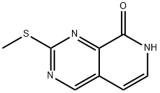 2-(methylthio)pyrido[3,4-d]pyrimidin-8(7H)-one Struktur