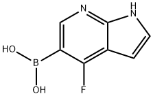 {4-fluoro-1H-pyrrolo[2,3-b]pyridin-5-yl}boronic acid|{4-fluoro-1H-pyrrolo[2,3-b]pyridin-5-yl}boronic acid