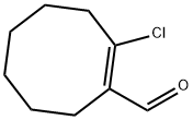 (Z)-2-chlorocyclooct-1-ene-1-carbaldehyde Struktur