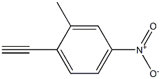 1-ethynyl-2-methyl-4-nitrobenzene Struktur