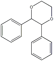 1,4-Dioxane,2,3-diphenyl- Struktur