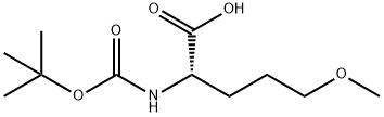 N-Boc-5-methoxy-L-Norvaline Struktur