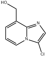 (3-Chloro-imidazo[1,2-a]pyridin-8-yl)-methanol Struktur