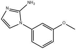 1-(3-Methoxyphenyl)-1H-imidazol-2-amine Struktur