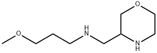 (3-Methoxy-propyl)-morpholin-3-ylmethyl-amine Struktur