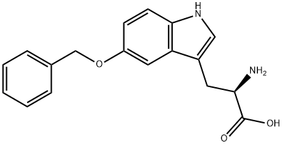 5-Benzyloxy-D-tryptophan Struktur