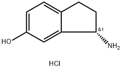 (3S)-3-amino-2,3-dihydro-1H-inden-5-ol hydrochloride Struktur