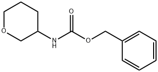 benzyl (tetrahydro-2H-pyran-3-yl)carbamate Struktur