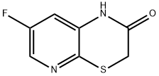 7-Fluoro-1H-pyrido[2,3-b][1,4]thiazin-2-one Struktur