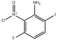 3-fluoro-6-iodo-2-nitroaniline Struktur