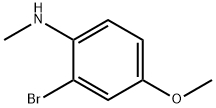 (2-Bromo-4-methoxy-phenyl)-methyl-amine Struktur