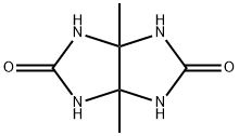 Imidazo[4,5-d]imidazole-2,5(1H,3H)-dione,tetrahydro-3a,6a-dimethyl- Struktur