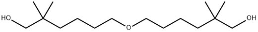 1-Hexanol, 6,6'-oxybis[2,2-dimethyl- Struktur