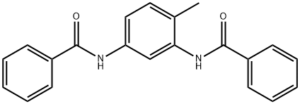 Benzamide,N,N'-(4-methyl-1,3-phenylene)bis- (9CI) Struktur