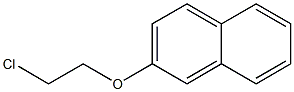 2-(2-chloroethoxy)naphthalene Struktur