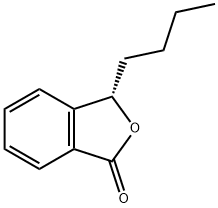 1(3H)-Isobenzofuranone, 3-butyl-, (S)- Struktur