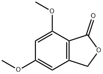 5,7-dimethoxy-2-benzofuran-1(3H)-one Struktur