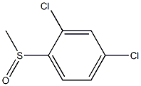 2,4-dichloro-1-methylsulfinyl-benzene