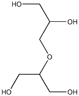 1,2-Propanediol, 3-[2-hydroxy-1-(hydroxymethyl)ethoxy]- Struktur